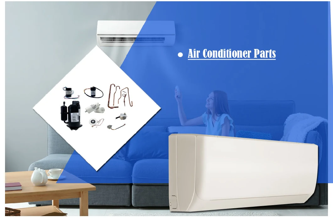 Ruijeep Factory Home Appliance Top Selling Air Conditioner Capacitor Chiller Spare Parts