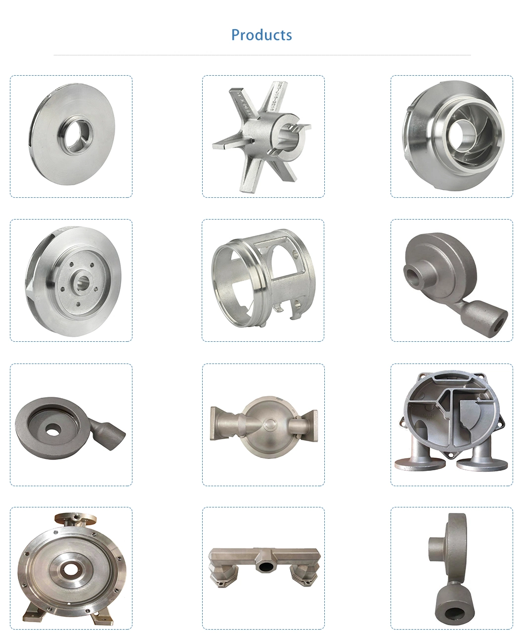 Machining Parts Stainless Steel/Brass/Copper/ Sand Casting/Investment Casting/Die Casting